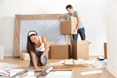 Access and parking considerations for removals near Colliers Wood homes
