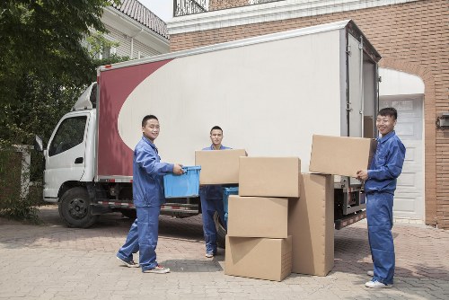 Man With Van Collierswood loading a small move with boxes and furniture