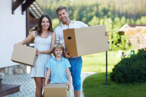 Office and small business moving support with a removals van in Collierswood