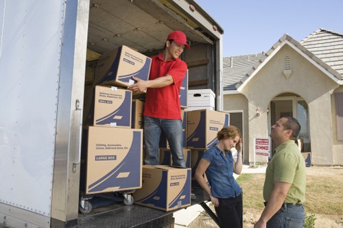 Professional removal team handling household items during a move in Collierswood