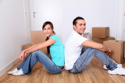 Furniture being moved from a commercial property in Collierswood