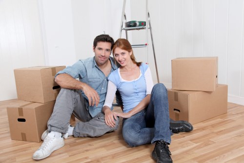 Checklist and boxes prepared for a smooth house move in Collierswood