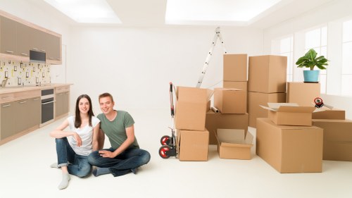 Packing and loading service for house removals in Colliers Wood